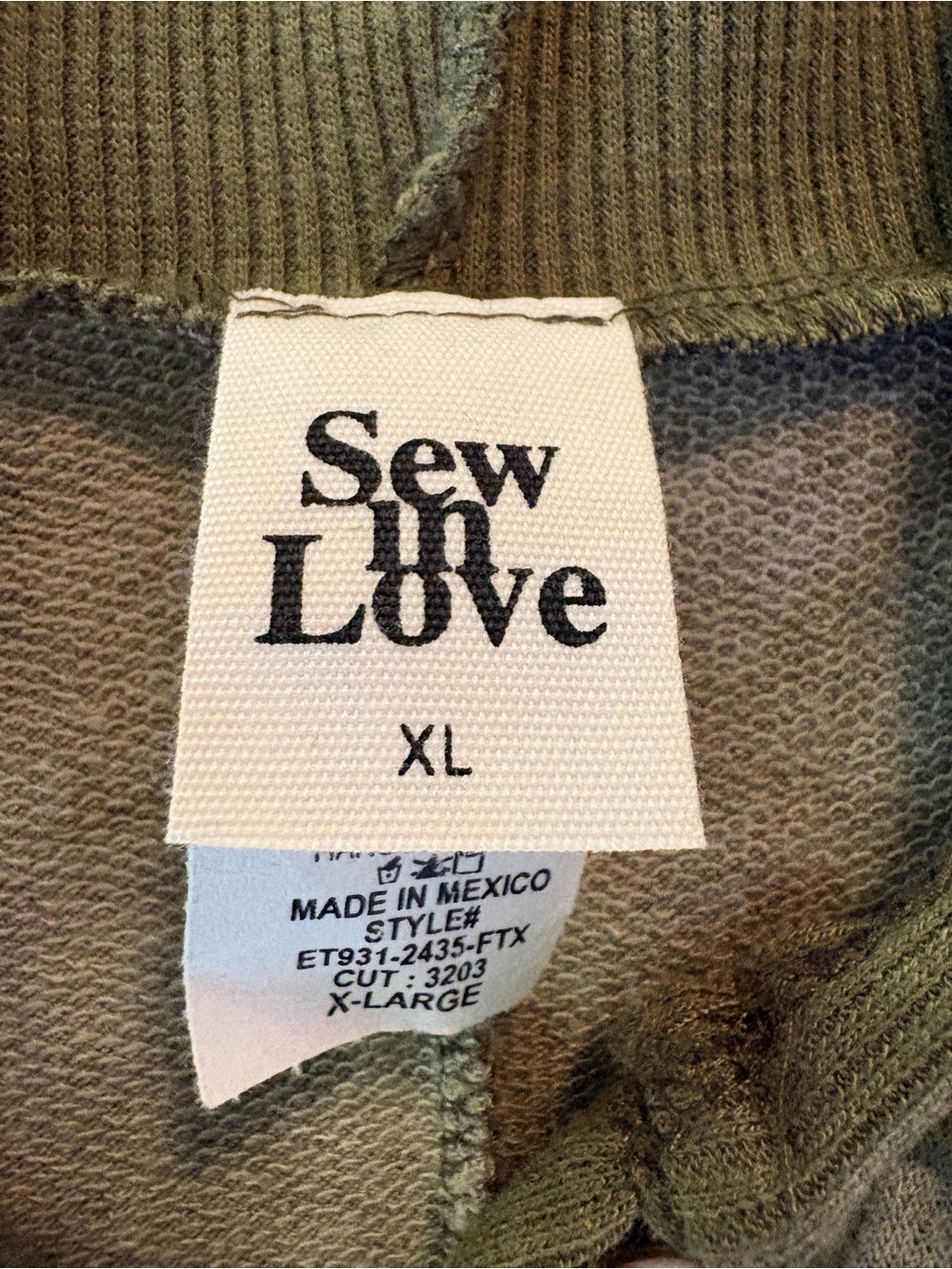 See In Love Olive Green Tie-Dye Hoodie Tunic - Picture 10 of 10